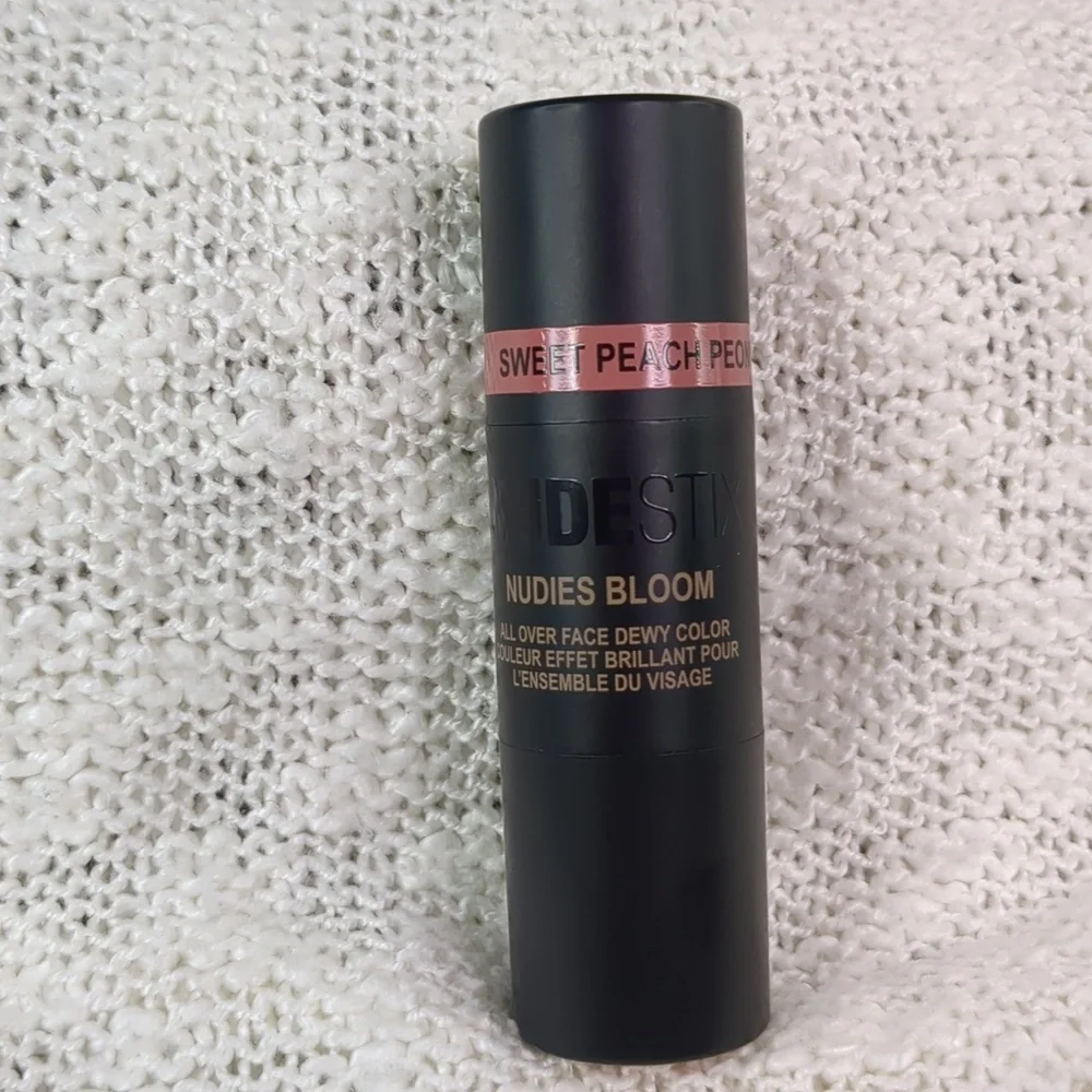 NUDESTIX Nudies Bloom Multi-Use Blush Tint in Sweet Peach Peony, 7g/0.25oz